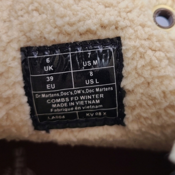 Dr. Martens Crazy Horse Boot Size 8 FREE SHIP - Picture 13 of 13